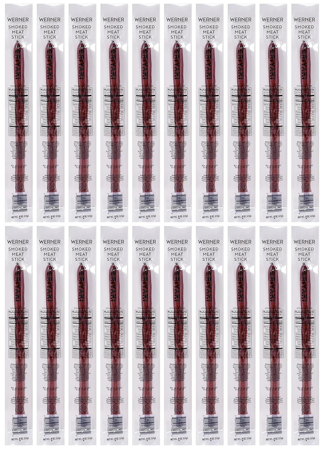 Teriyaki Meat Sticks Individually Wrapped Meat Sticks – 20 Ct