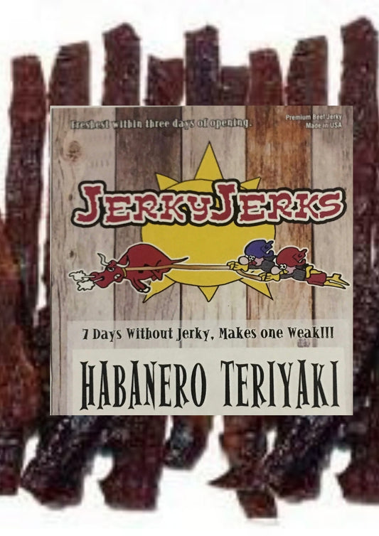 HABANERO TERIYAKI JERKYJERKS 7oz