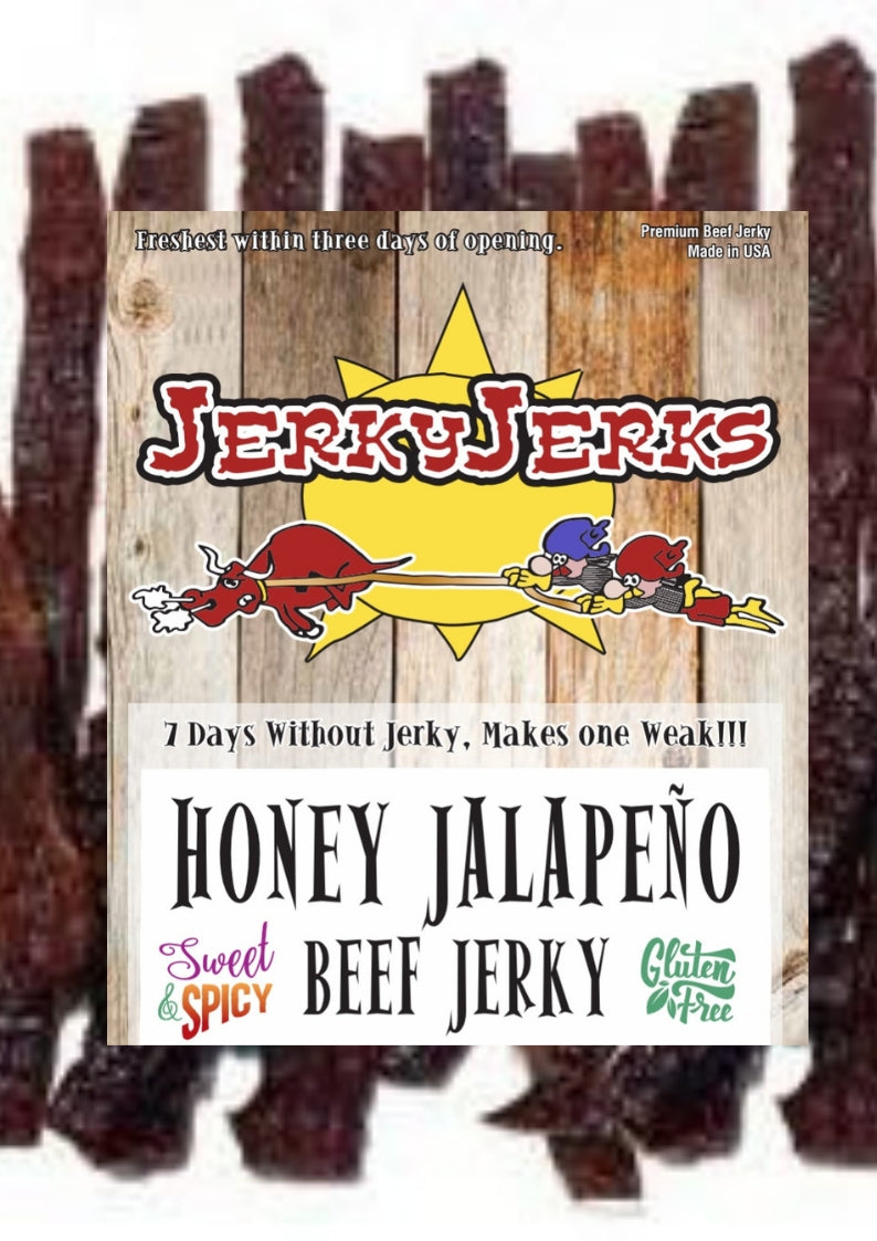 HONEY JALAPENO JERKYJERKS 7oz