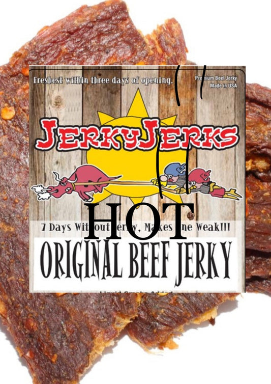 HOT ORIGINAL BEEF JERKYJERKS 7oz