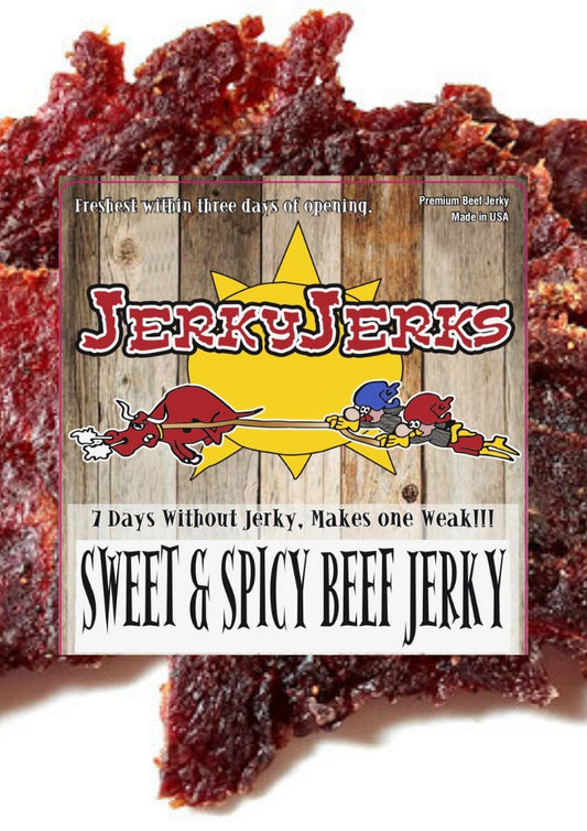 SWEET & SPICY BRISKET STYLE JERKYJERKS 7oz