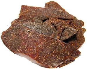 a COWBOY THIN PEPPERED JERKYJERKS 7oz